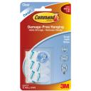 Command Refill Strips, Small, Clear, 12-Strips (17024CLR-ES)