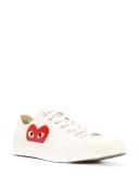 Comme Des Garçons Play x Converse Chuck 70 Ox Half Heart White Sneakers