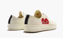 Comme Des Garçons Play x Converse Chuck 70 Ox Half Heart White Sneakers