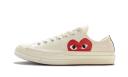 Comme Des Garçons Play x Converse Chuck 70 Ox Half Heart White Sneakers