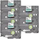 Compatible 10 x PT1280 Brother PT-1280 12mm Black Text On Blue P-Touch Tape