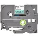 Compatible 10 x PTP910BT Brother PT-P910BT 18mm Black Text On White P-Touch Tape