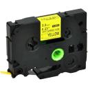 Compatible 5 x PT9500PC Brother PT-9500PC 12mm Black Text On White P-Touch Tape