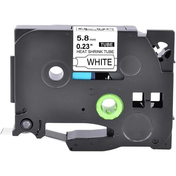 Compatible PTP700 Tape Brother PT-P700 5.8mm Black Text On White Tape