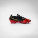 Concave First Nations V1 FG - Kids Football Boots - Black/Red/Yellow