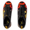 Concave First Nations V1 FG - Kids Football Boots - Black/Red/Yellow