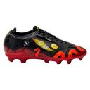 Concave First Nations V1 FG - Kids Football Boots - Black/Red/Yellow