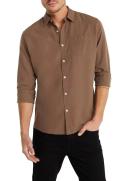 Connor Albany Casual Shirt Mocha S