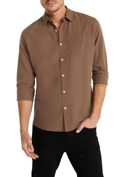 Connor Albany Casual Shirt Mocha XS