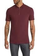 Connor Hayling Quarter Zip Smart Polo Wine XS