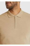 Connor Hayling Quarter Zip Smart Polo Wine XS