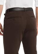 Connor Platinum Slim Stretch Chino Brown 35