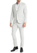 Connor Wilfred Skinny Suit Jacket Silver 34