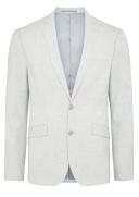 Connor Wilfred Skinny Suit Jacket Silver 42
