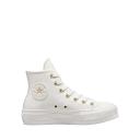 Cons CT PU Lift Hi - White/Gold 9 / White/Gold