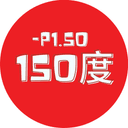 Contact Lens Japan Daily P-1.50 | Merry Seasons FOMOMY #Melon Peru Brown 10pcs
