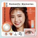 Contact Lens Japan Daily P-2.00 | Merry Seasons FOMOMY 1 Day #milk Tea 10pcs