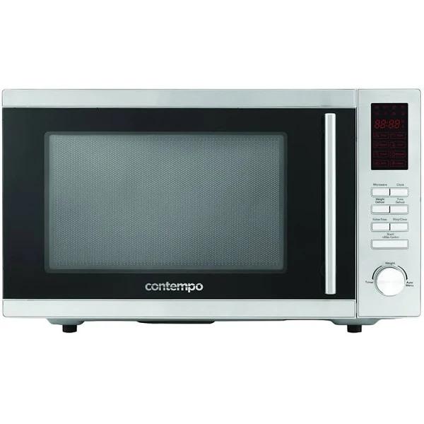 Contempo Medium Digital Microwave Oven Stainless Steel