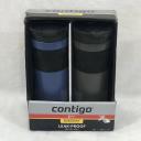 Contigo Snapseal Insulated Travel Mug, 20 oz, Sake/Blue Corn, Grip