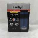 Contigo Snapseal Insulated Travel Mug, 20 oz, Sake/Blue Corn, Grip