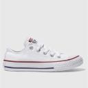 Converse 3j256c Chuck Taylor All Star Ox White Kids Trainers