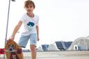 Converse 3j256c Chuck Taylor All Star Ox White Kids Trainers