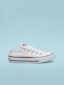 Converse 3j256c Chuck Taylor All Star Ox White Kids Trainers
