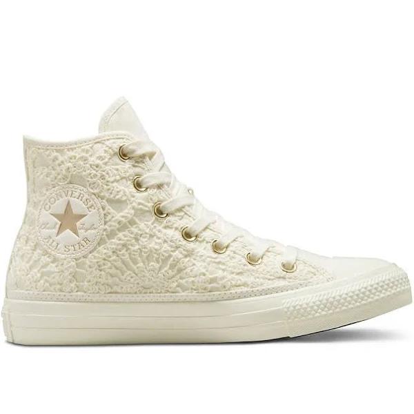 Converse A06114C All Star Hi Daisy Cord in White | Lace Up Trainers