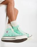 Converse Chuck 70 Hi Sneakers in Prism Green