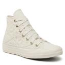 Converse Chuck Taylor All Star Crochet Hi Sneakers in White