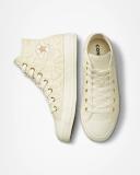 Converse Chuck Taylor All Star Crochet Hi Sneakers in White