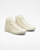 Converse Chuck Taylor All Star Crochet Hi Sneakers in White