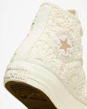 Converse Chuck Taylor All Star Crochet Hi Sneakers in White