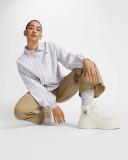 Converse Chuck Taylor All Star Cruise Hi Platform Sneakers in egret-White