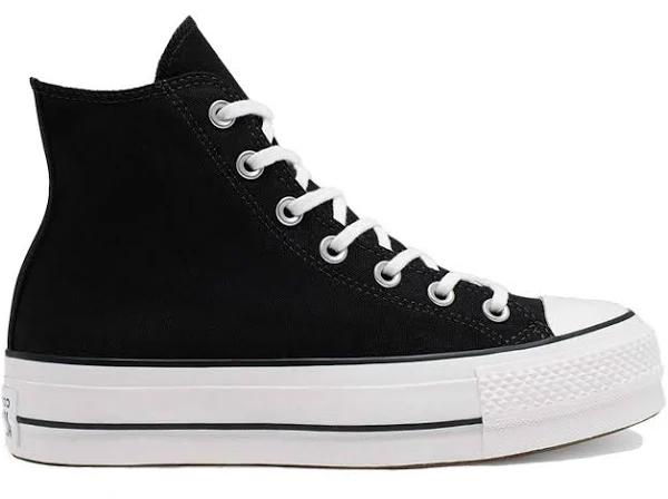 Converse Chuck Taylor All-Star Hi Platform Black White (Women's)