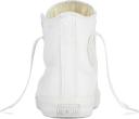 Converse Chuck Taylor All Star High Leather, Size: 8, White Monochrome