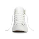 Converse Chuck Taylor All Star High Leather, Size: 8, White Monochrome