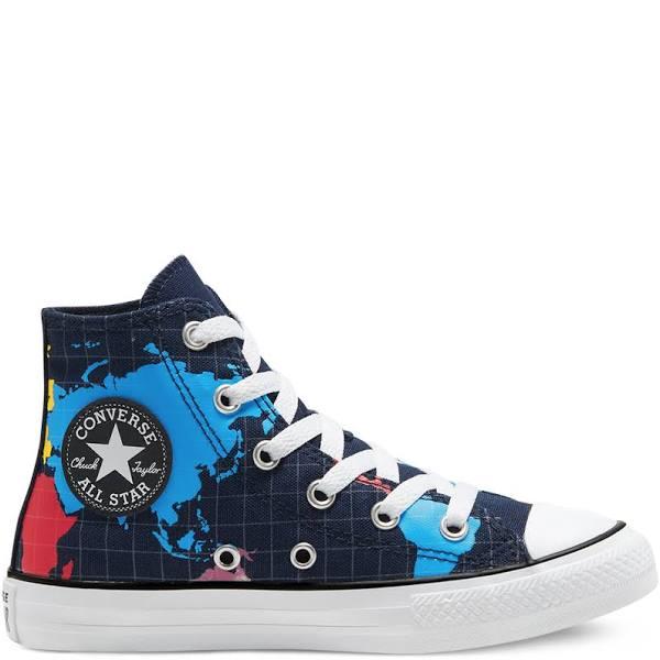 Converse Chuck Taylor All Star Junior High Top Navy Sneakers