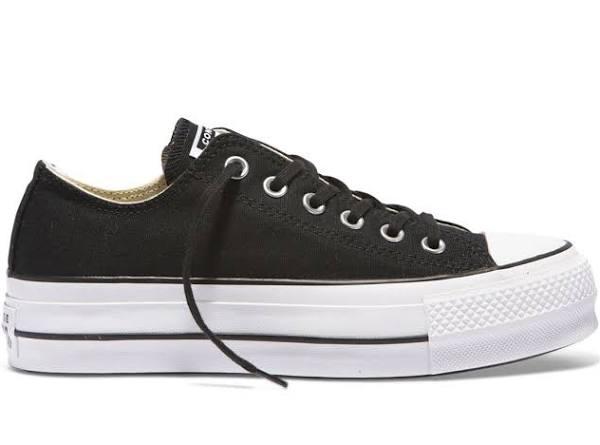 Converse Chuck Taylor All-Star Lift Ox Black White (Women's)