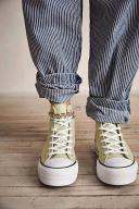Converse Chuck Taylor All Star Lift Platform Seasonal Color Papyrus Black (Women's)