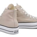 Converse Chuck Taylor All Star Lift Platform Seasonal Color Papyrus Black (Women's)