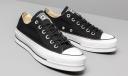 Converse Chuck Taylor All Star Lift Sneakers, Womens, 6.5M, Black