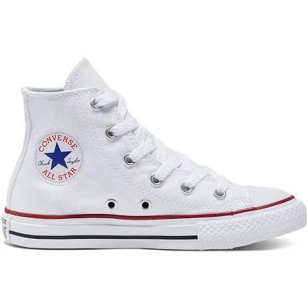 Converse Chuck Taylor All Stars Hi Kids Shoe - White