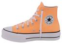 Converse Orange Chuck Taylor All Star Lift Platform Sneakers