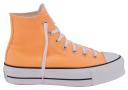 Converse Orange Chuck Taylor All Star Lift Platform Sneakers