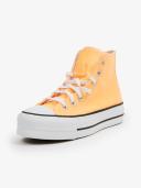 Converse Orange Chuck Taylor All Star Lift Platform Sneakers