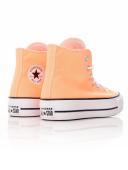 Converse Orange Chuck Taylor All Star Lift Platform Sneakers