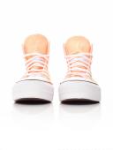 Converse Orange Chuck Taylor All Star Lift Platform Sneakers