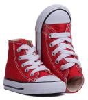 Converse Red Chuck Taylor All Star Hi Top Trainers