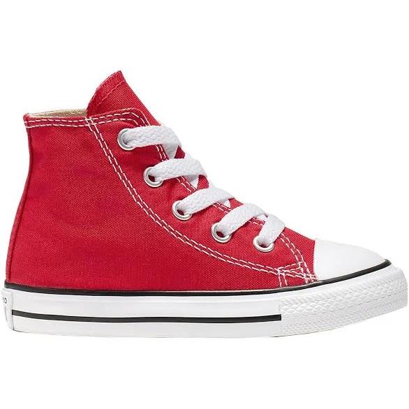 Converse Red Chuck Taylor All Star Hi Top Trainers